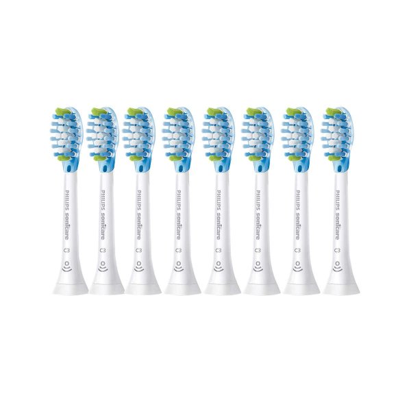 Sonicare Premium Plaque Control with BrushSync, Replacement Toothbrush Heads, 8-count