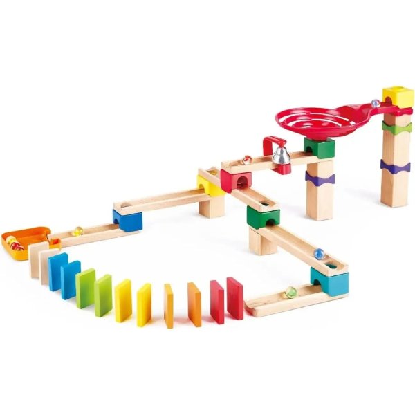 Crazy Rollers Stack Track Wooden DIY Marble Run