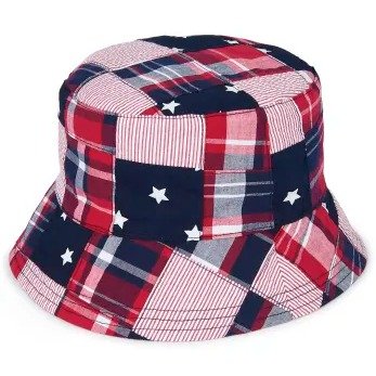 Boys Madras Bucket Hat - American Cutie | Gymboree
