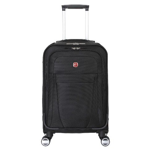 Zurich 20" Carry On Pilot Case Suitcase - Black