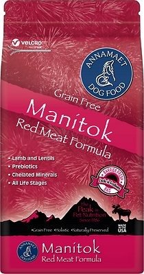 Annamaet Grain-Free Manitok Red Meat Formula Dry Dog Food