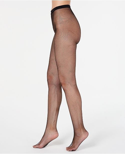 INC Women's Core Fishnet Tights, Created for Macy's