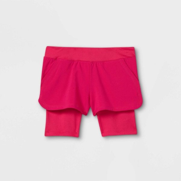 Toddler Girls' Activewear Shorts - Cat & Jack™ Pink