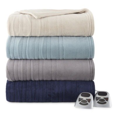 Sleep Well™ by Biddeford™ Heated Microplush Blanket