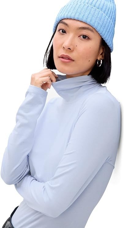 Women's Long Sleeve Turtleneck Shirt