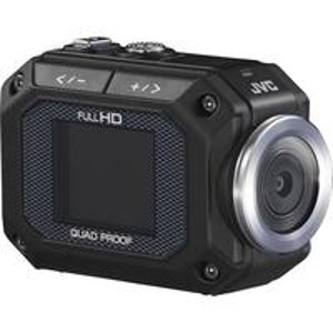 JVC - Adixxion GCXA1BUS HD Flash Memory Camcorder - Black