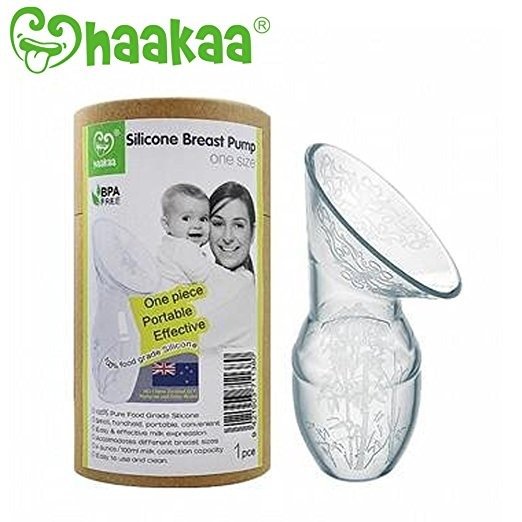 Silicone Breastfeeding Manual Breast Pump Milk Pump 100% Food Grade Silicone BPA PVC and Phthalate Free