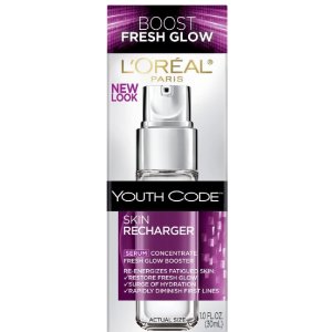 L'Oreal Paris Youth Code Regenerating Skincare Serum Intense Daily Treatment, 1-Fluid Ounce (Packaging May Vary)