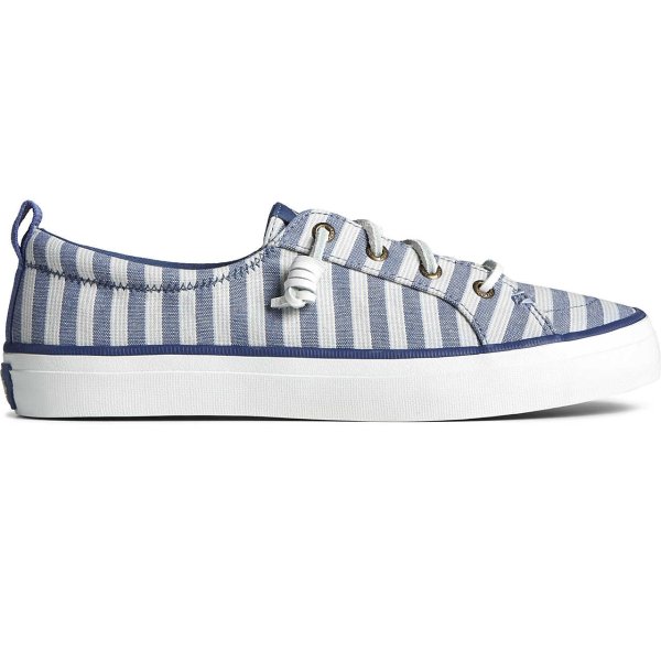 Women's SeaCycled™ Crest Vibe Striped Textile Sneaker