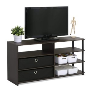 Furinno Jaya Simple Design TV Stand for Up to 50"