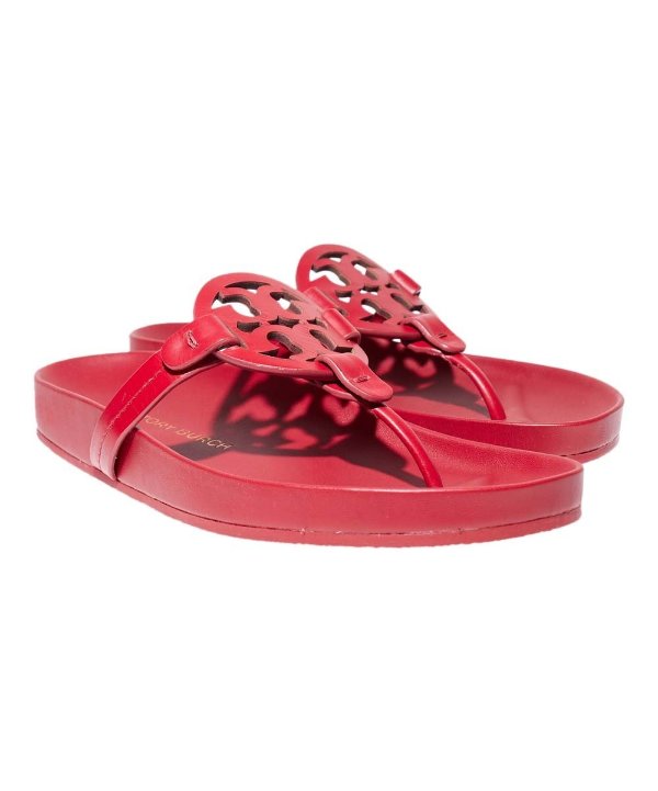 Tory Red Miller Cloud Leather Sandal - Women
