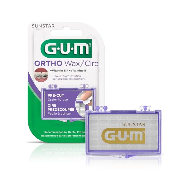 - 723RQC Orthodontic Wax with Vitamin E and Aloe Vera, For Braces, Wires & Partial Dentures