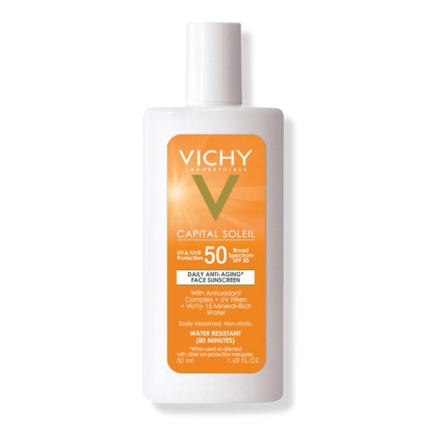 Capital Soleil Daily Anti-Aging Face Sunscreen SPF 50 - Vichy | Ulta Beauty