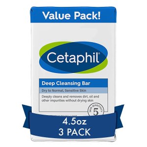 CETAPHIL Gentle Cleansing Bar Pack of 3