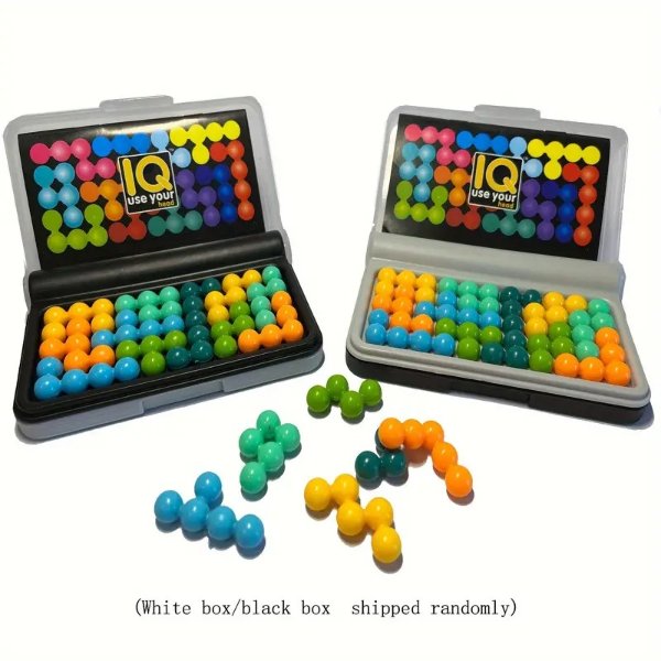 Intelligent Board Game Set, Thinking Training Toys, 2D, 3D Brain Teaser Puzzle Game, Featuring 120 Challenges, Gift For All Ages