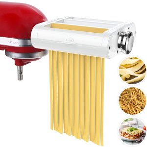 ANTREE Pasta Maker Attachment 3 in 1 Set for KitchenAid Stand Mixers