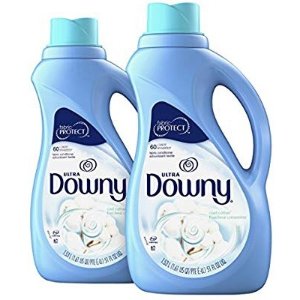 Downy Ultra Cool Cotton Liquid Fabric Conditioner, 51 fl oz (Pack of 2)