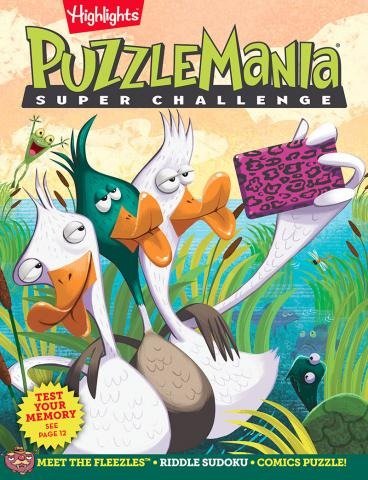 Puzzlemania Super Challenge - Puzzle Books for Kids & Book Club | Highlights