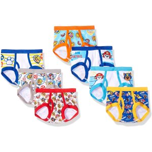 Nickelodeon Handcraft Little Boys' Toddler Paw Patrol Brief (Pack of 7), Assorted, 2/3T