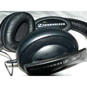 森海塞尔Sennheiser HD 202 II动态低音耳机(黑色)