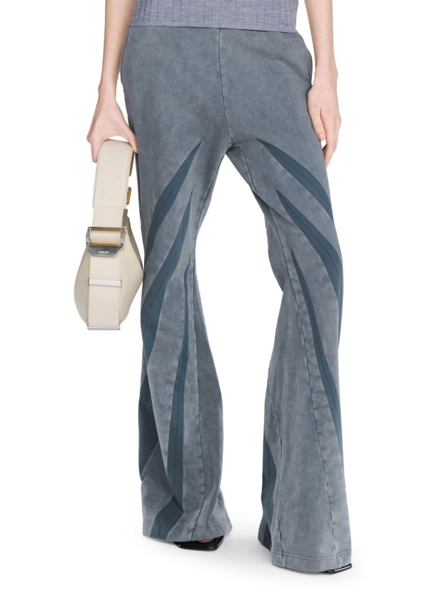 Darted terry pant