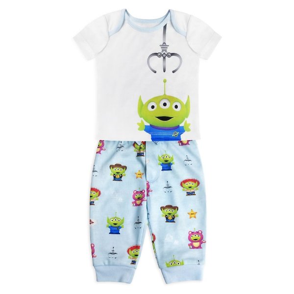 Toy Story Alien Pixar Remix Pajama Set for Baby | shopDisney