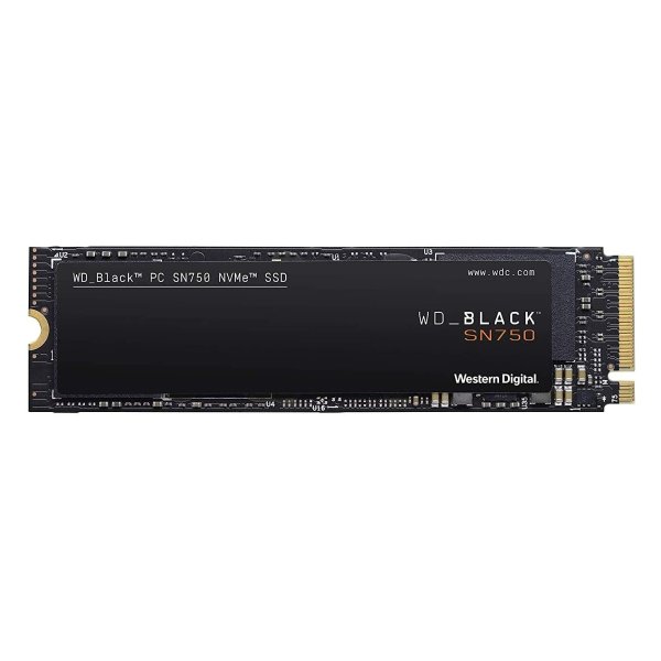 Black 500GB SN750  NVMe Internal Gaming SSD