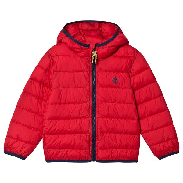 Red Water Repellent Lightweight Packable Puffer Jacket | AlexandAlexa