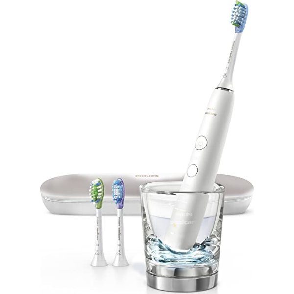 Sonicare DiamondClean Smart 9300 Rechargeable Electric Power Toothbrush, White, HX9903/01