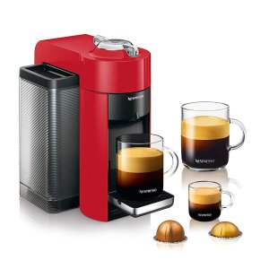 Nespresso Vertuo Evoluo Coffee and Espresso Machine by De'Longhi, Graphite Metal