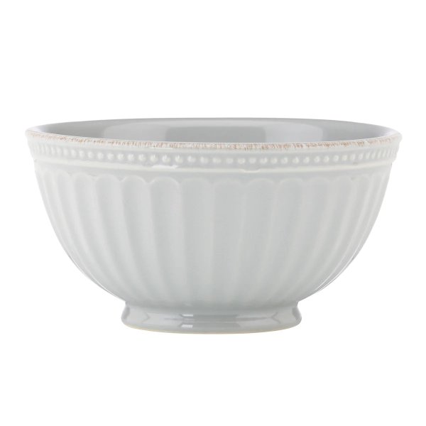 French Perle Groove Dove Grey™ Bowl