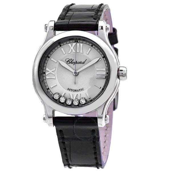 Happy Sport Automatic Silver Dial Ladies Watch 278573-3011
