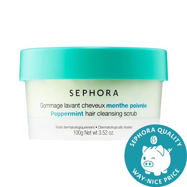 Sephora Collection Peppermint Hair Cleansing Salt Scrub 100g