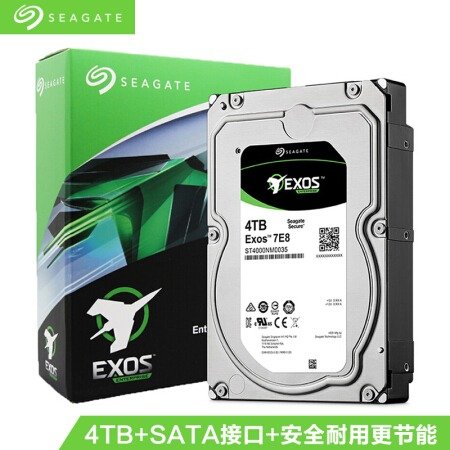 【ST4000NM0035】(Seagate)4TB 128MB 7200RPM 企业级硬盘 SATA接口银河Exos 7E8系列(ST4000NM0035)【行情 报价 价格 评测】-京东