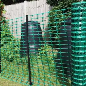 BOEN 4 ft. x 100 ft. Green Construction Snow/Safety Barrier Fence