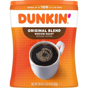 Dunkin 有机中度烘焙咖啡 30oz