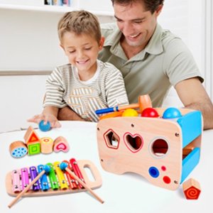 Rolimate 木质儿童益智玩具，融入蒙氏教育理念
