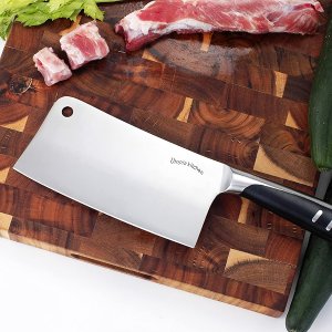 Utopia Kitchen 7 Inches Cleaver Knife Chopper Butcher Knife