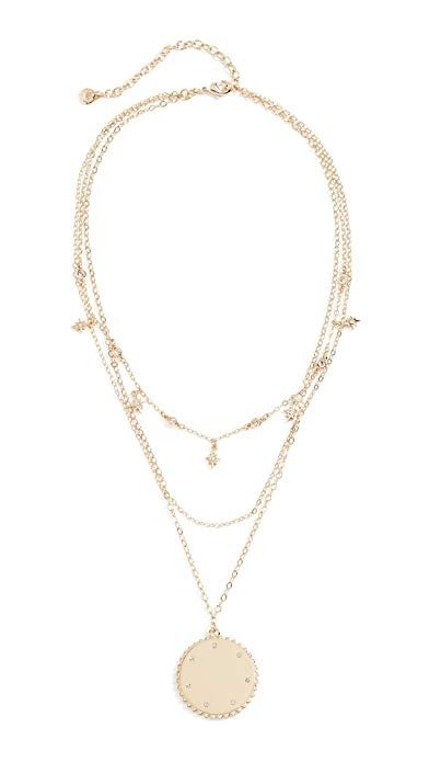 BaubleBar Women's Andromeda Layered Pendant Necklace