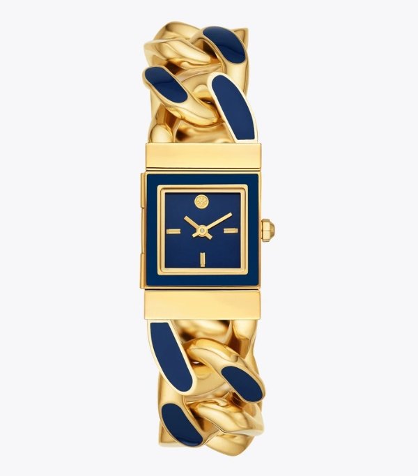 Tilda Watch, Gold-Tone Stainless Steel/Blue, 21 MMSession is about to end