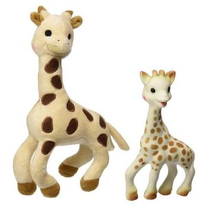 Vulli Sophie Giraffe Set (Soft Toy and Natural Rubber)