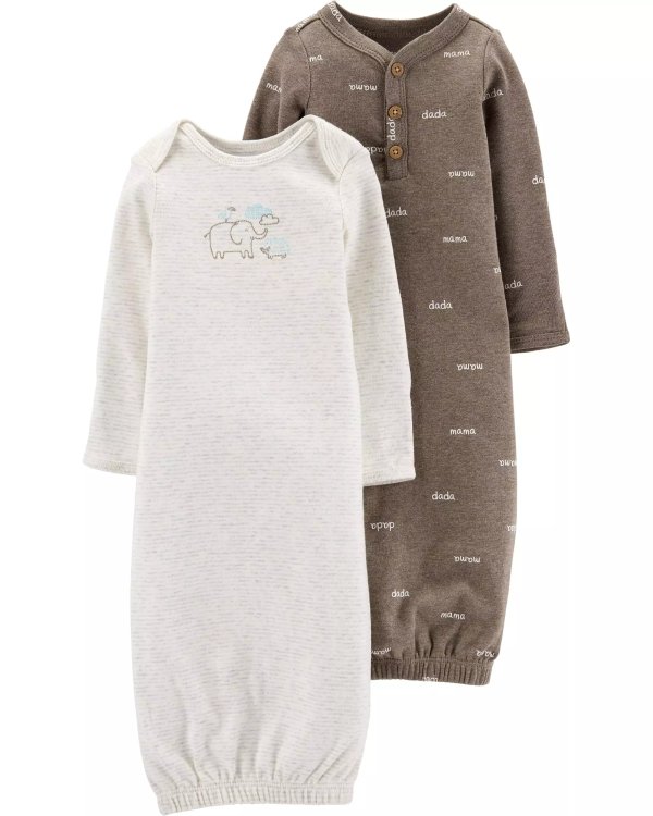 婴儿睡袍2件套