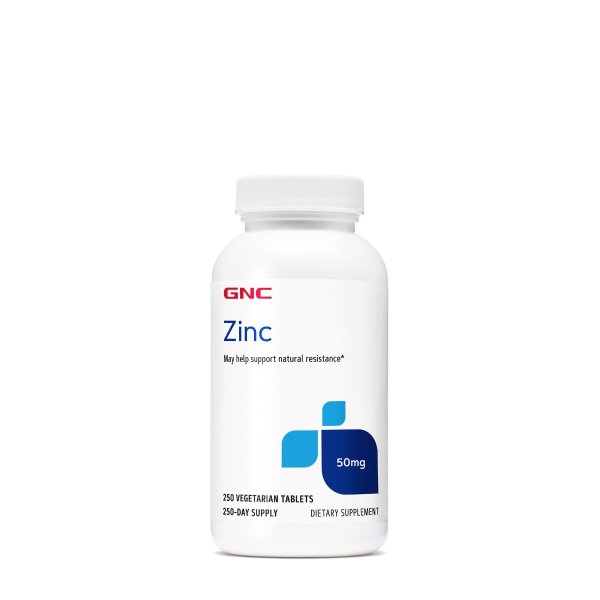 Zinc 50 mg - 250 Vegetarian Tablets