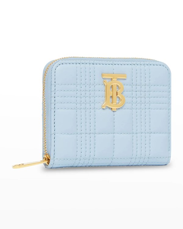 Lola TB Zip Quilted Wallet
