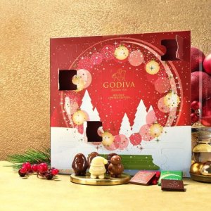 Godiva 圣诞日历热促 巧克力礼盒 精选节日礼物