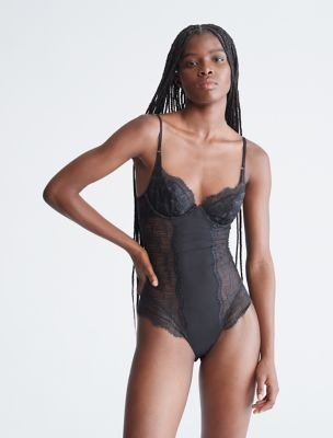 BlaLinear Lace Bodysuit | Calvin Klein