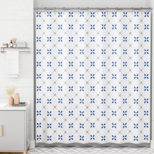AmazerBath Fabric Shower Curtain Set