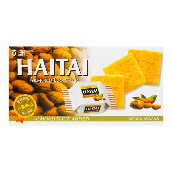 HAITAI海太 营养香酥杏仁饼干 6包入 133g