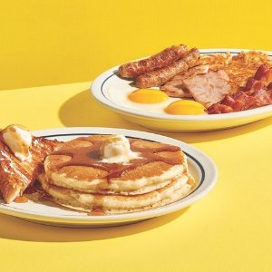 Ultimate pancakes combo for $5.99IHOP "All you can eat pancakes" limited time activity