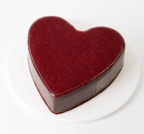 Framboise au Chocolat Valentine Heart - Medium